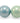 Magni, Ball, 15 cm, grün/blau