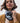 Schal Colette zweifarbig blau/marineblau