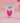 RICE, Melamin Becher Herz, 'Heart', pink