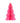 VON RIKE, WEIHNACHTSBAUM STREIFEN, Neon Pink/Zartrosa, 3er Set