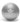 Ratatam, Ball Glitzer 15 cm, 'Silver'