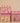 RICE, RAFFIA Aufbewahrungskiste Medium, 'Pink Party Animal'