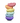 Stapelstein, rainbow pastel, 6er Set