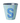 RICE, Melamin Becher Buchstabe, 'S'