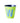 RICE, Melamin Becher Buchstabe, 'W', Lime Green