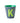 RICE, Melamin Becher Buchstabe, 'K', Dark Grey