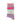 VON RIKE, Socken Glitzer Leopard, 'ROSA'