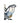 Mara Mea, Kinderwagen-Netz, 'Deep Ocean, Blue dip dye'