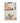 OYOY living design, Centerpiece TOPPU-high, ,white/black‘