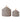OYOY living design, Aufbewahrungskörbe 'CIRCUS' 2er-Set, blau