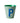 RICE, Melamin Becher Buchstabe, 'P', Khaki