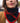 Schal Colette zweifarbig Marineblau/Rot